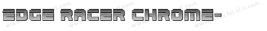 Edge Racer Chrome字体转换